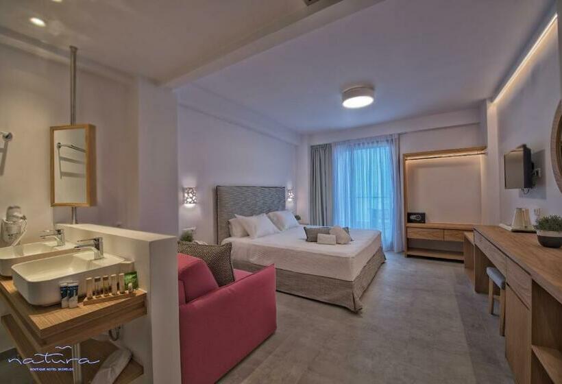 اتاق کلاسیک سه تخته, Natura Luxury Boutique Hotel Skopelos