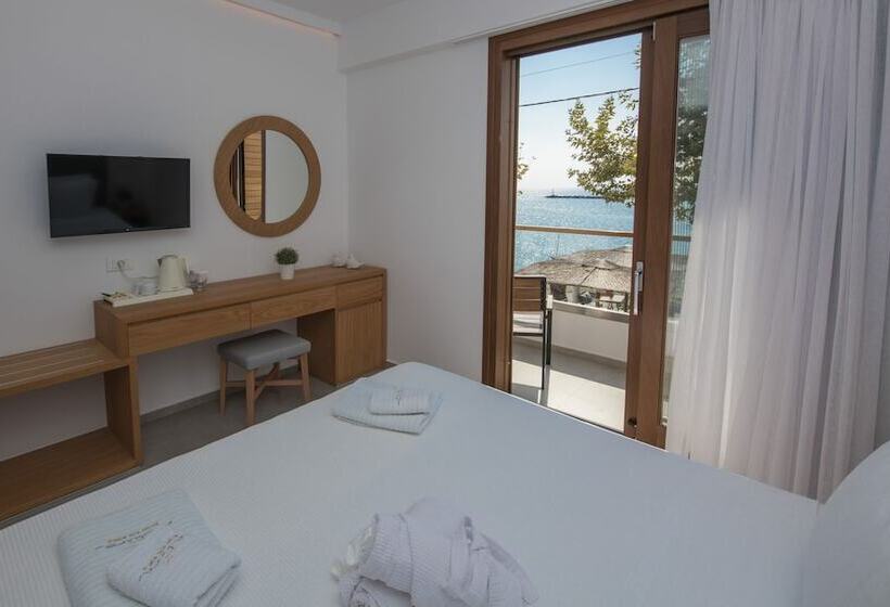 اتاق کلاسیک با چشم‌انداز دریا, Natura Luxury Boutique Hotel Skopelos