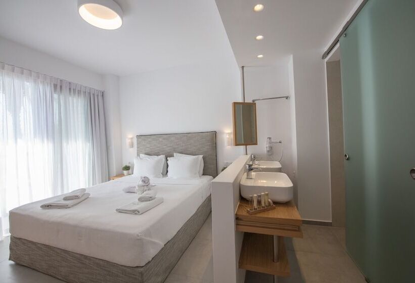 اتاق کلاسیک با چشم‌انداز دریا, Natura Luxury Boutique Hotel Skopelos