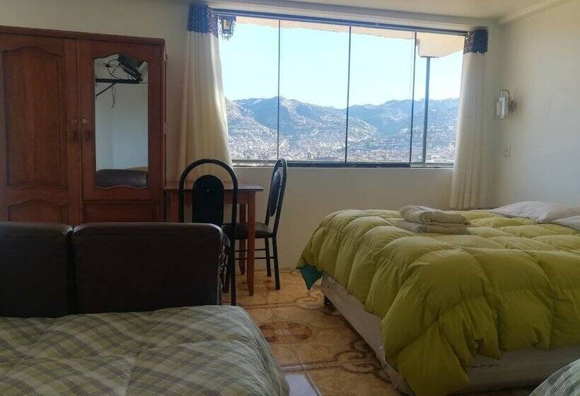 اتاق استاندارد چهار تخته, El Mirador Del Inka Guest House
