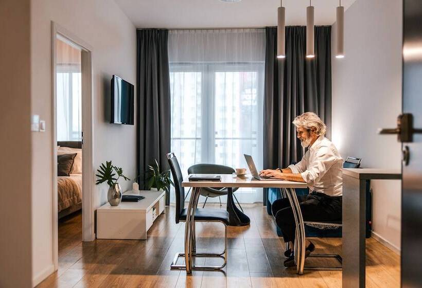 آپارتمان سوپریور 1 خوابه, Varsovia Apartamenty Kasprzaka