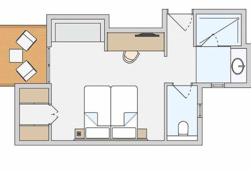 اتاق استاندارد یک نفره, Robinson Camyuva   Adults Only