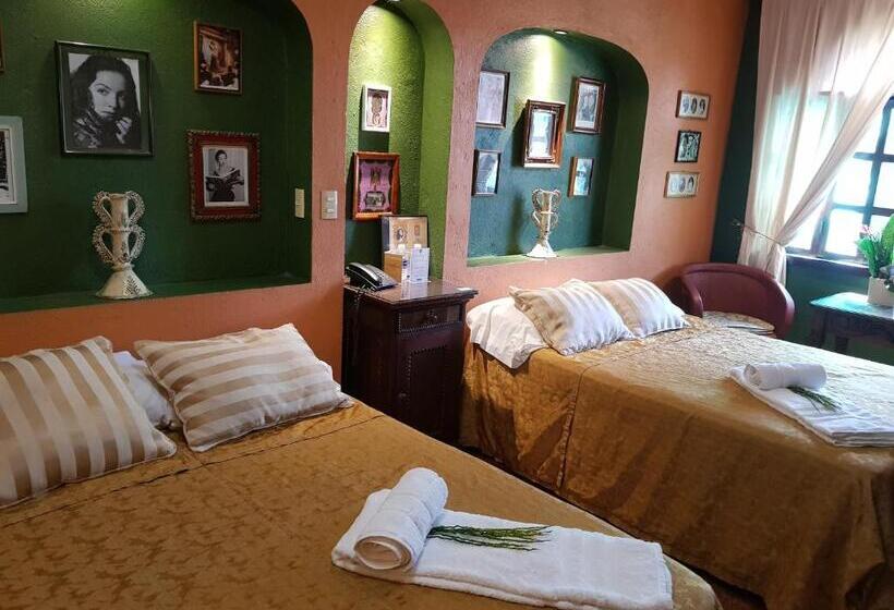 اتاق استاندارد با 2 تخت دوبل, Boutique Casona Maya Mexicana