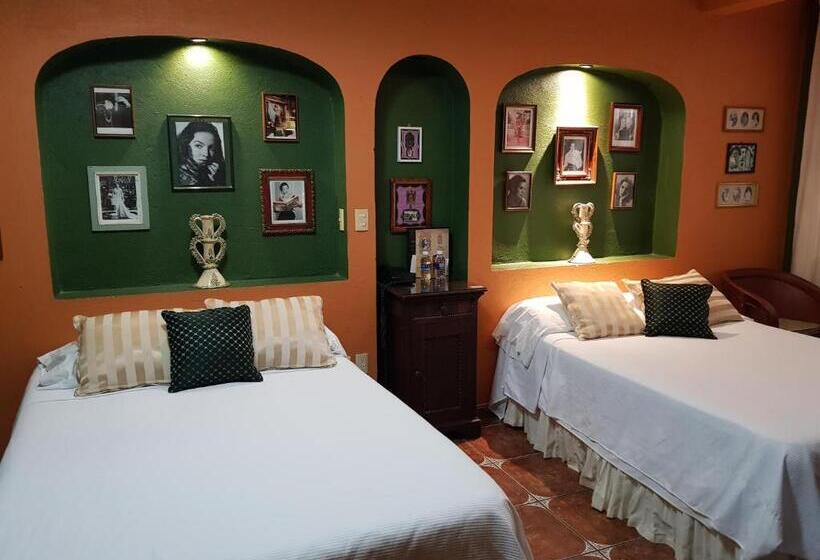 اتاق استاندارد با 2 تخت دوبل, Boutique Casona Maya Mexicana