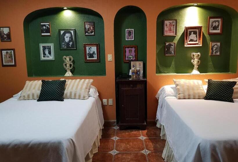 اتاق استاندارد با 2 تخت دوبل, Boutique Casona Maya Mexicana