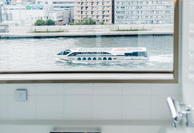 اتاق سوپریور با چشم‌انداز رودخانه, The Share Hotels Lyuro Tokyo Kiyosumi