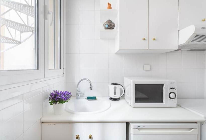 آپارتمان 1 خوابه, Athens Squared Apartments
