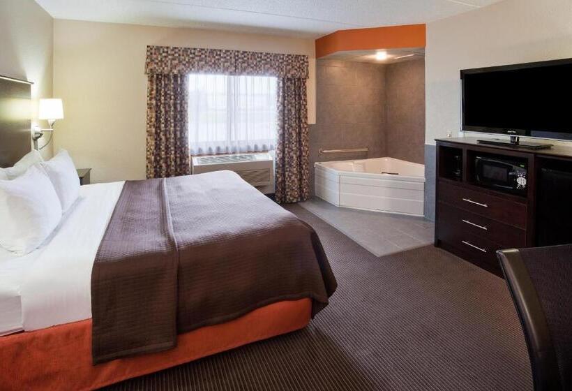 Deluxe Suite met Kingsize Bed, Americinn By Wyndham Plover Stevens Point