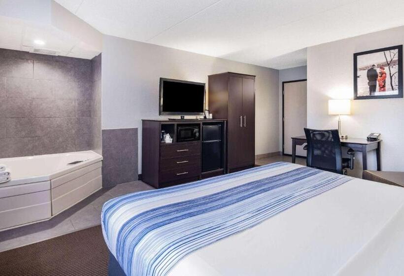 Deluxe Suite met Kingsize Bed, Americinn By Wyndham Plover Stevens Point