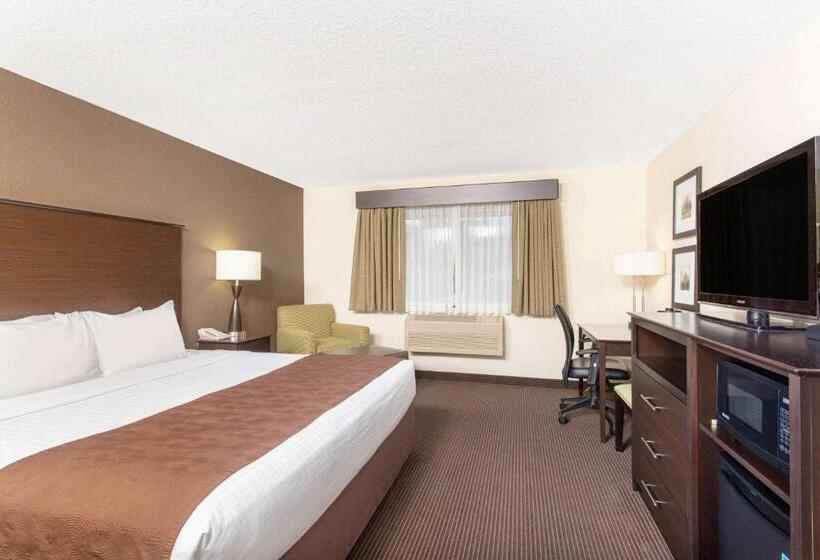 اتاق استاندارد با تخت بزرگ, Americinn By Wyndham Rhinelander