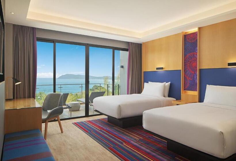 اتاق استاندارد با بالکن و چشم‌انداز دریا, Aloft Langkawi Pantai Tengah