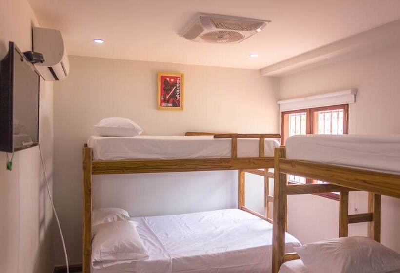 تختخواب در اتاق مشترک, Hostal Aurora, Smith Lodging