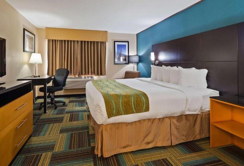 اتاق استاندارد با تخت بزرگ, Best Western St. Louis Inn
