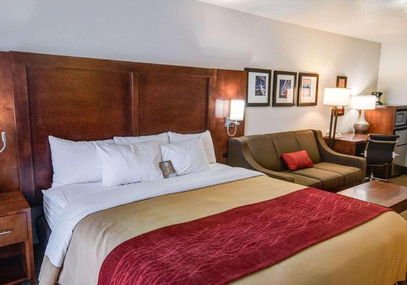 اتاق استاندارد با تخت بزرگ, Comfort Inn Redding Near I 5