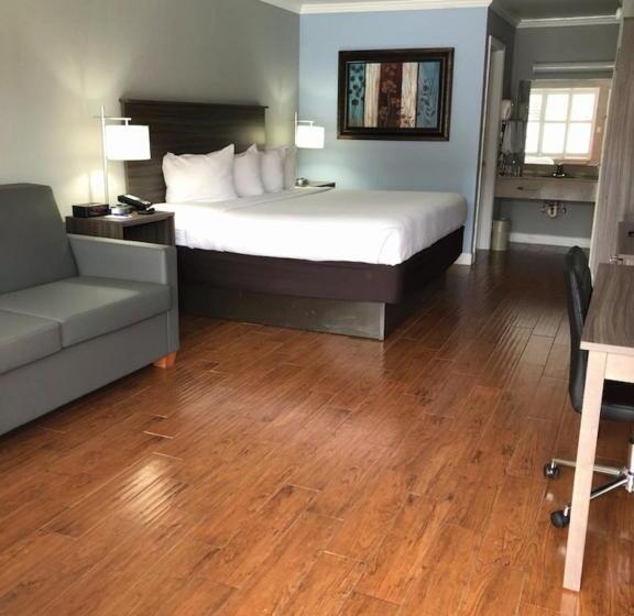 اتاق استاندارد با تخت بزرگ, Vero Beach Inn & Suites Vero Beach I 95