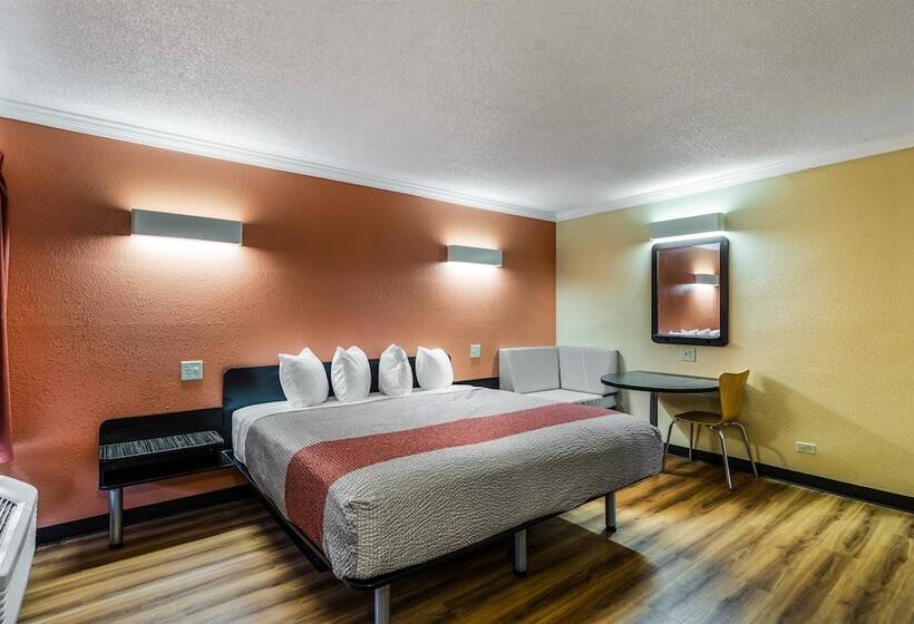 اتاق استاندارد با تخت دوبل برای معلولان, Motel 6libertyville, Il