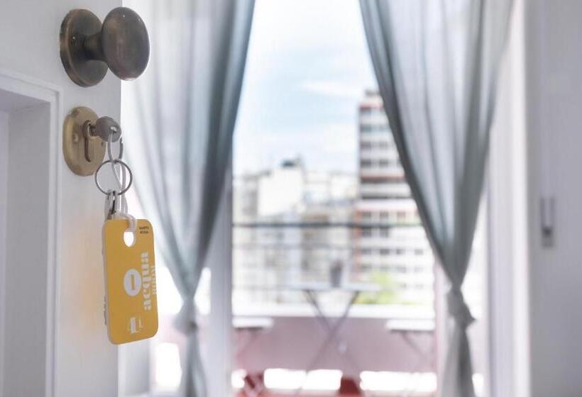 اتاق استاندارد یک تخته با بالکن, 4u Lisbon Suites & Guesthouse Vii Airport