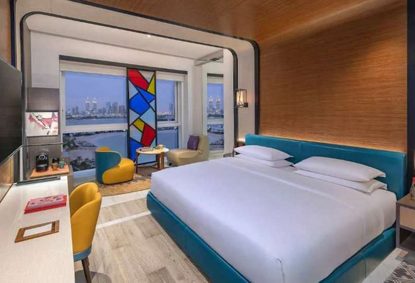 اتاق استاندارد با چشم‌انداز دریا, Andaz Dubai The Palm