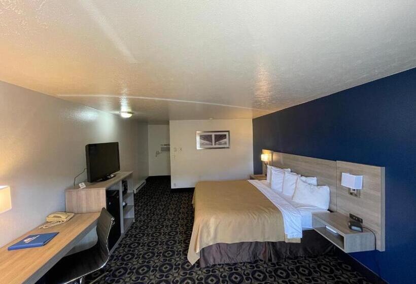 اتاق استاندارد با تخت بزرگ, Americas Best Value Inn Roosevelt Ballard