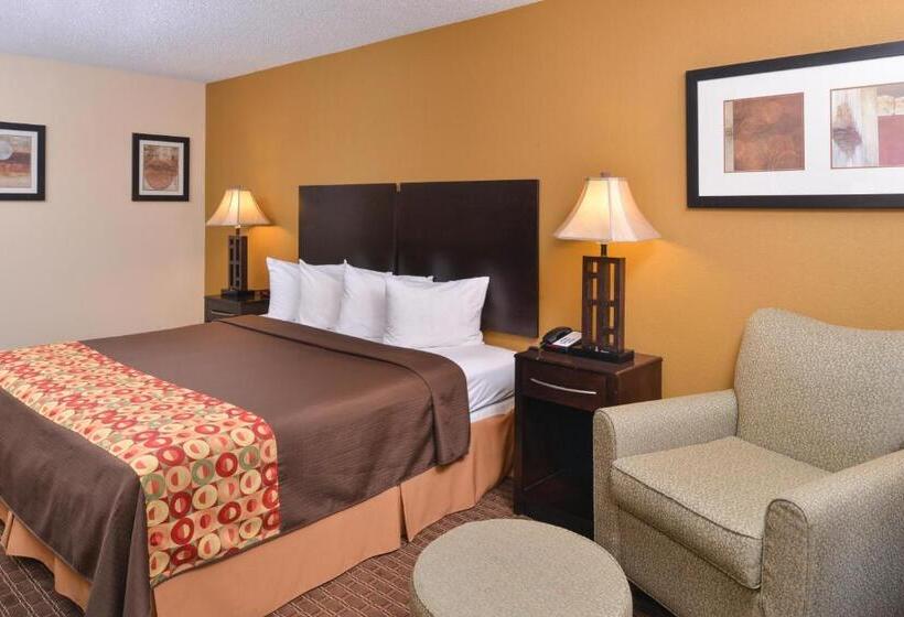 اتاق استاندارد با تخت بزرگ برای معلولان, Americas Best Value Inn Tupelo Barnes Crossing