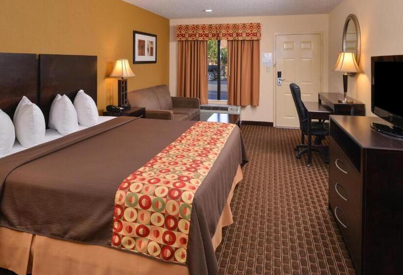 اتاق استاندارد با تخت بزرگ, Americas Best Value Inn Tupelo Barnes Crossing