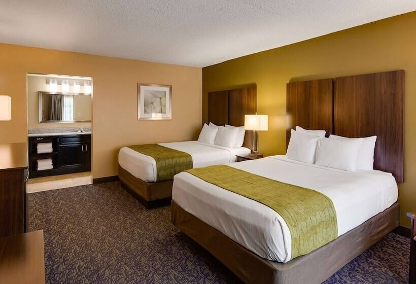 اتاق استاندارد با 2 تخت دوبل, Best Western Plaza Inn