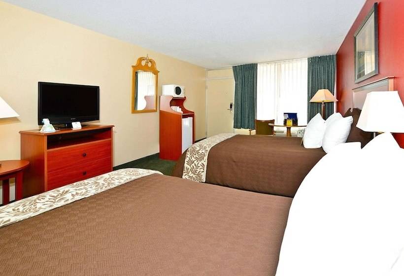 اتاق استاندارد با 2 تخت دوبل, Magnuson Hotel Mountain View