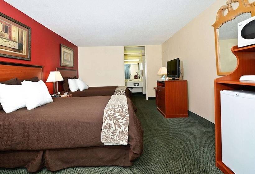 اتاق استاندارد با 2 تخت دوبل, Magnuson Hotel Mountain View
