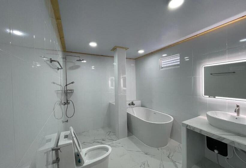 اتاق استاندارد با تخت بزرگ, Thoddoo White Sand Inn