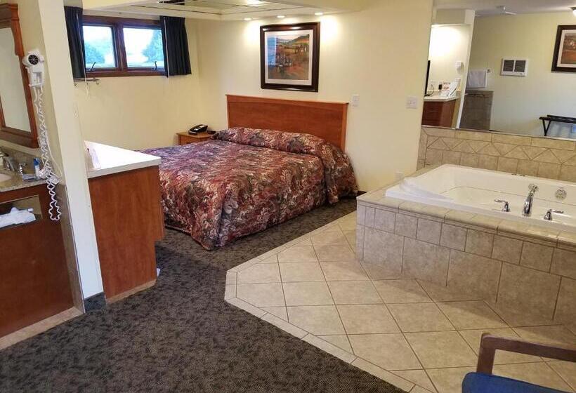 带大床的标准间, Black Hawk Motel & Suites