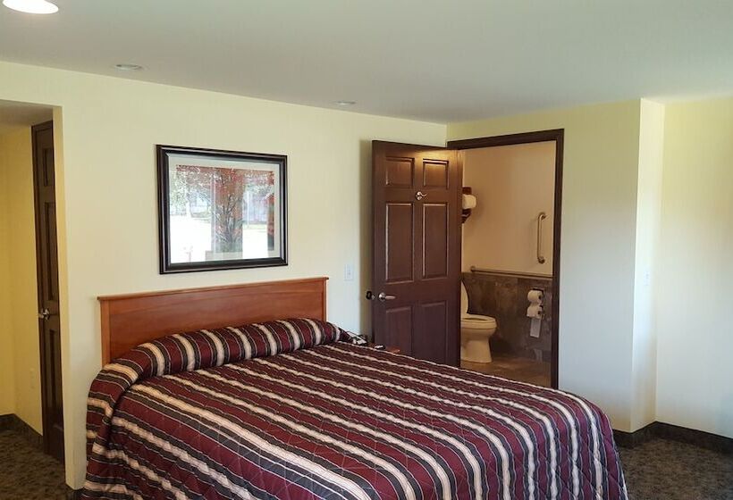 带大床的标准间, Black Hawk Motel & Suites