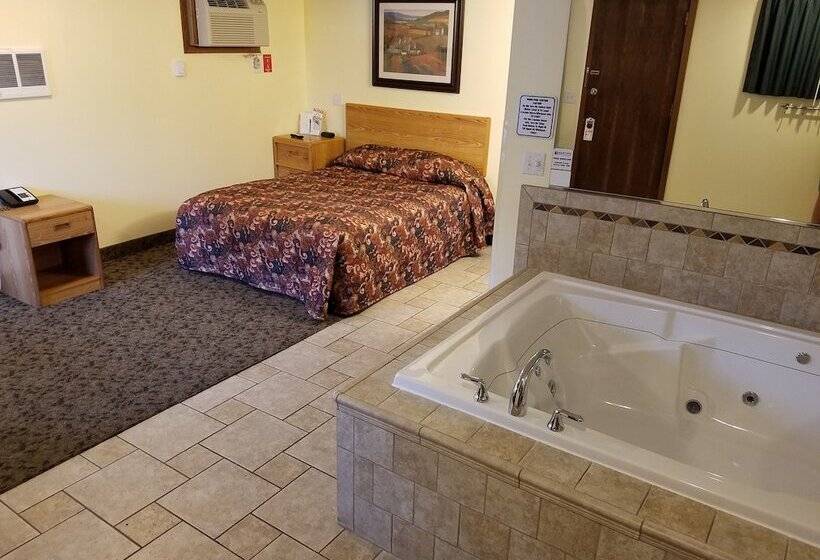 带大床的标准间, Black Hawk Motel & Suites