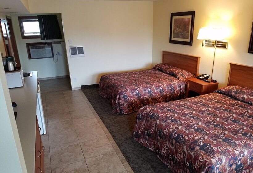 带特大床的标准间, Black Hawk Motel & Suites