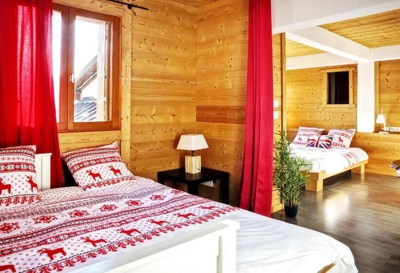 سوییت با چشم‌انداز کوه, Chalet Hotel La Tuviere Bike Inn