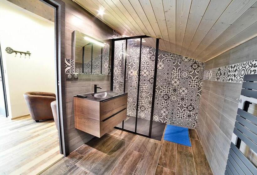 Deluxe Zimmer mit Balkon, Les Tanneries