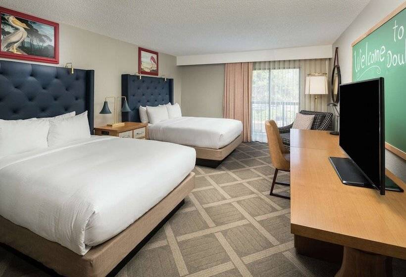 اتاق لوکس با بالکن, Doubletree By Hilton Gainesville