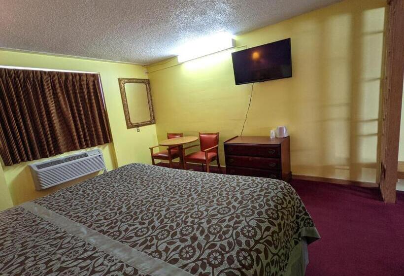 اتاق استاندارد با تخت بزرگ, Great Plains Budget Inn