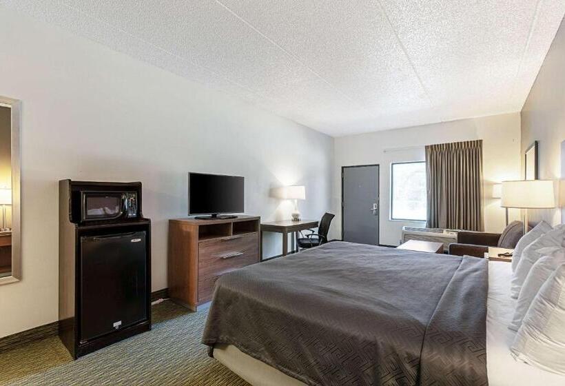 Quarto Standard Cama King, Econo Lodge Vero Beach  Downtown