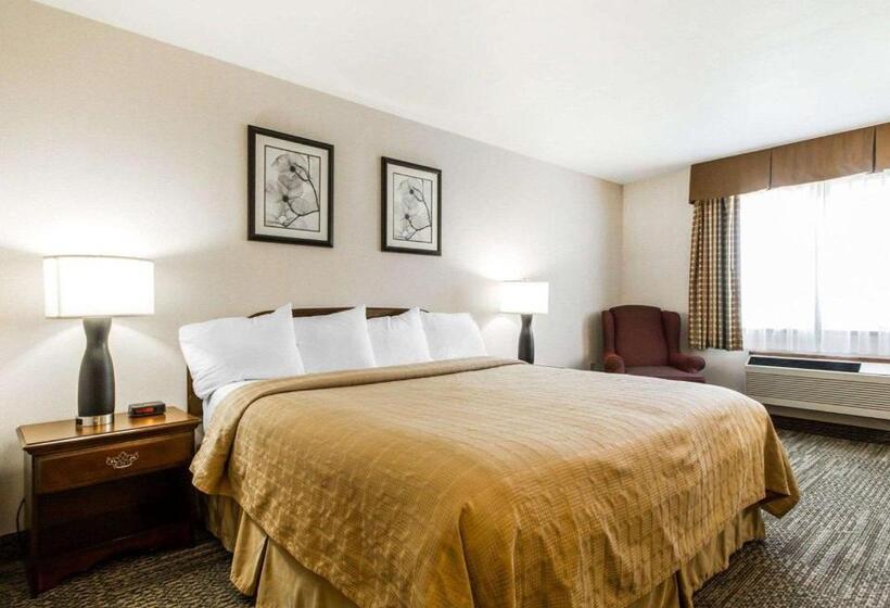 اتاق استاندارد با تخت بزرگ, Quality Inn & Suites Stoughton  Madison South