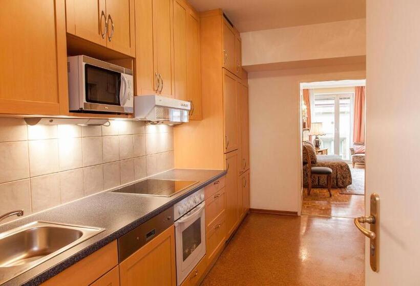 آپارتمان لوکس 1 خوابه, Pension Sacher   Apartments Am Stephansplatz