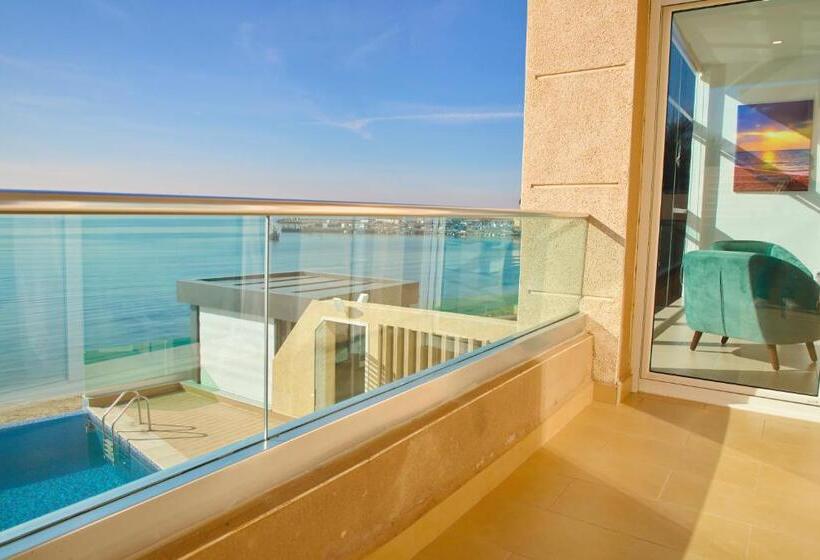 آپارتمان 1 خوابه با چشم‌انداز دریا, Residence Touristique Du Port