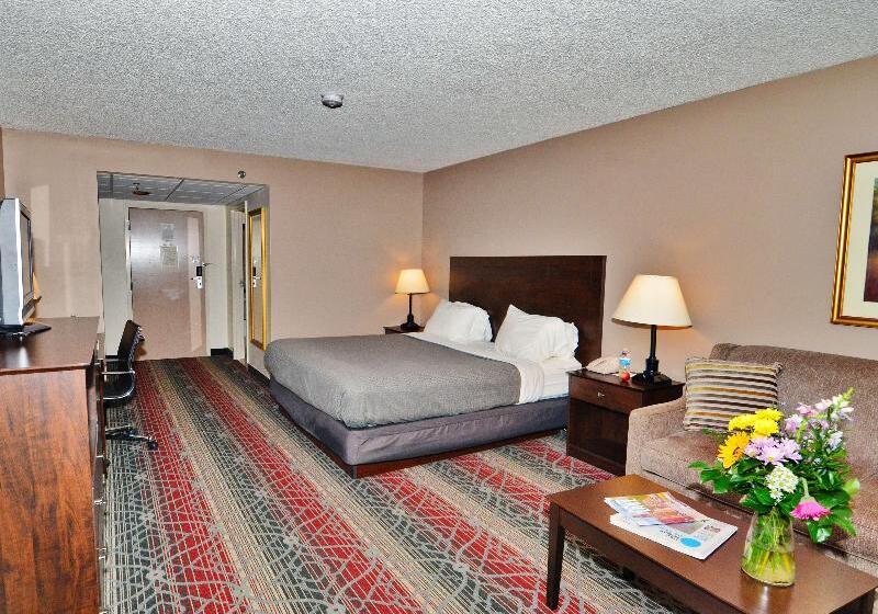 اتاق استاندارد با تخت بزرگ, Best Western Saranac Lake