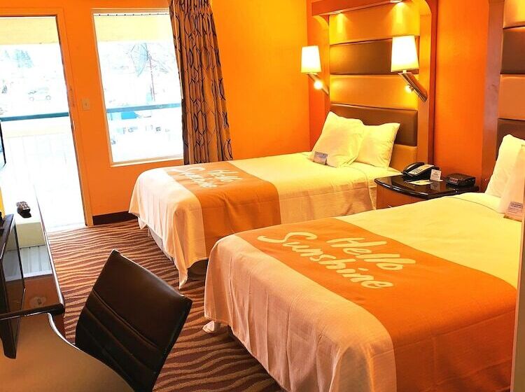 اتاق استاندارد با 2 تخت دوبل, Days Inn & Suites By Wyndham Albany