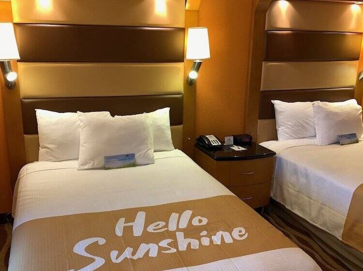اتاق استاندارد با 2 تخت دوبل, Days Inn & Suites By Wyndham Albany