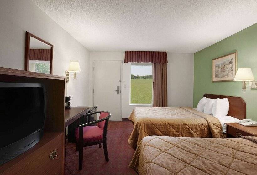 اتاق استاندارد با 2 تخت دوبل, Days Inn & Suites By Wyndham Albany