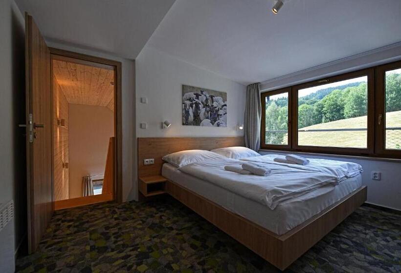 اتاق دوبلکس, Apartmány Chata Večernice
