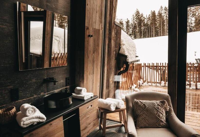 سوئیت جونیور با تراس, Jufenalm Boho Hotel & Restaurant