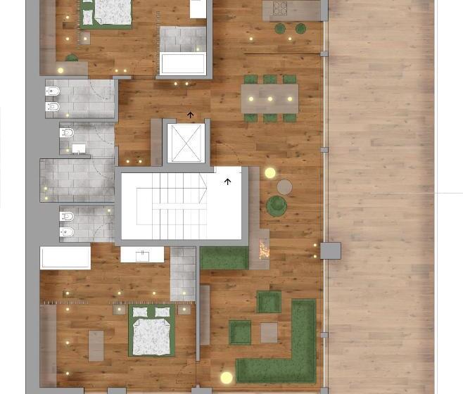 1 Bedroom Penthouse Apartment, Residence Villa Al Sole
