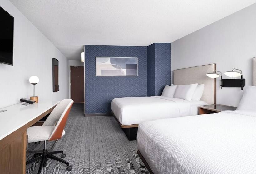 اتاق استاندارد با 2 تخت دوبل, Courtyard Austin South