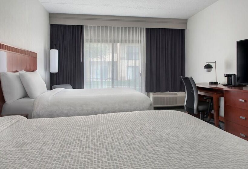 اتاق استاندارد با 2 تخت دوبل, Courtyard By Marriott Baltimore Hunt Valley